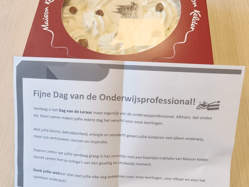 Dag van de onderwijsprofessional