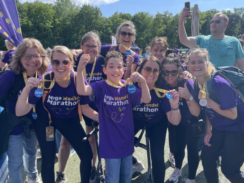 Mega Wandel Marathon 2025 voor Stichting Het Gehandicapte Kind