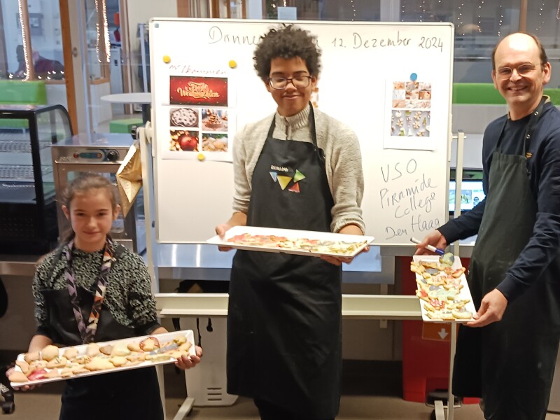 Bakken voor de Kerst